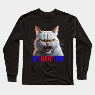 Cats Against Trump Long Sleeve T-Shirt